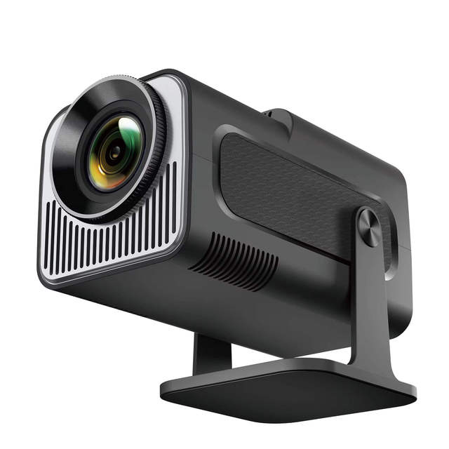 Mini Portable Projector 4K with WiFi and Outdoor Movie Projector HDMI HY320 Smart Projectosr with Android 11