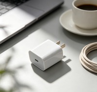 Cargador Rápido PD de CA/CC de 30W 33W de Alta Estabilidad y Seguridad con Certificación ETL, CETL, FCC, CE, RoHS para Teléfono