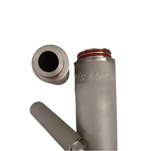 Filtre en poudre frittée 316 316L 304 tube filtrant fritté en métal poreux en acier inoxydable