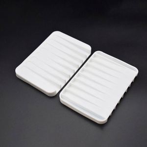 Al por mayor: Soporte flexible de silicona blanco para jabón, protector de jabón suave para baño - Product Image 4