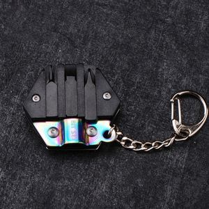 Llavero EDC Multiherramienta, Mini Juego de Destornilladores de Bolsillo, Equipo Portátil de Viaje, Accesorios Esenciales para el Uso Diario, Kit de Supervivencia - Product Image 4