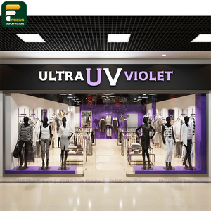 ชั้นวางเสื้อผ้าเคลือบสารกันสนิม สำหรับร้านค้าปลีก - Product Image 6