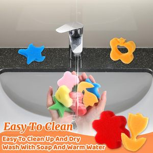 Các loại mô hình miếng bọt biển cho bức tranh học tập sớm miếng bọt biển & cọ rửa miếng đệm cho trẻ mới biết đi miếng bọt biển trang trí nội thất - Product Image 6