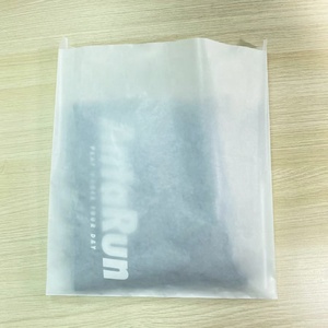 環境保護グラシン紙製衣料品包装袋、耐油ワックスコーティング、再生素材使用、衣類、靴下、靴、毛皮用 - Product Image 3