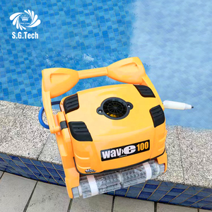 หุ่นยนต์ทำความสะอาดสระว่ายน้ำอัตโนมัติ รุ่น WATER CROWN ABS HJ-2052 ปี 2026 สำหรับทำความสะอาดสระว่ายน้ำ เครื่องดูดฝุ่นใต้สระ HJ2052 พร้อมแปรงทำความสะอาด HJ - Product Image 2