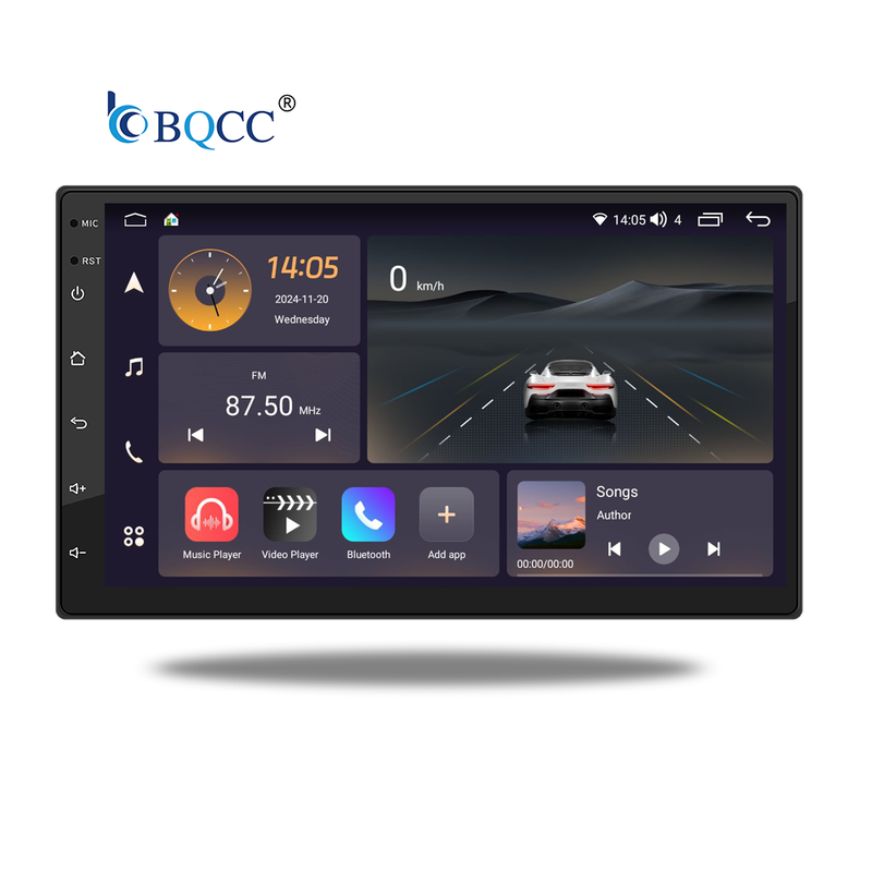 BQCC 7 2DIN IPS Wireless CarPlay