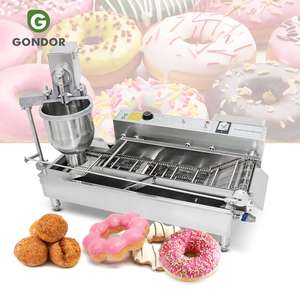 Heavy Duty African T-100 Gas Manual Doughnut Maker Fryer <b>Machine</b> High Productivity Temperature Control Plug Bakery Nuts Milk - Product Image 1