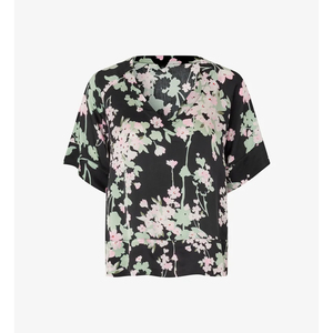 <b>Plus</b> <b>Size</b> Casual Abstract Digital Print Women Top Extended Sizing 190 Gsm Satin Finish Jersey Eco-Friendly Breathable Summer - Product Image 1