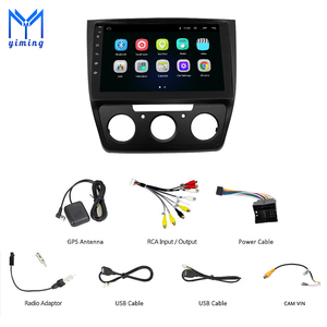 Autoradio Android 10 pour <span class=keywords><strong>Skoda</strong></span> <span class=keywords><strong>Yeti</strong></span> 5L 2009 2010 2011 <span class=keywords><strong>2012</strong></span> 2013 2014, navigation GPS, lecteur multimédia DVD, autoradio stéréo - Product Image 3