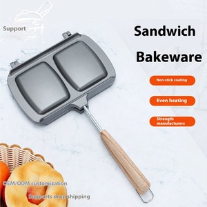 Sartén Antiadherente de Doble Cara para Sándwiches, Huevos, Waffles y Cocina Casera - Product Image 2