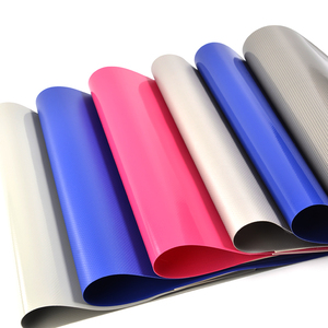 18OZ <span class=keywords><strong>PVC</strong></span> tráng Bạt vải <span class=keywords><strong>PVC</strong></span> dệt polyethylene bạt túi màu xanh bạt cho Camper cửa sổ mái hiên ngoài trời tán - Product Image 6