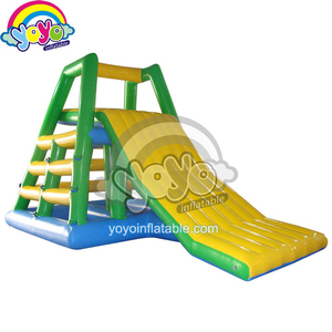 Vente flash : Jeux aquatiques gonflables Double Slide Jungle Joe, PVC haute résistance, parcs aquatiques - Product Image 1