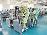 Machine d'emballage industrielle à scellage arrière pour poudres (curry, masala, piment, épices) en sachets – Stable et continue