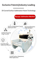Machine de sublimation 3D K118 pour touches de clavier personnalisées