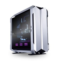 Nueva Caja de Ordenador de Torre Completa ODYSSEY X Negra y Plateada, Caja de PC para Juegos de Torre Completa