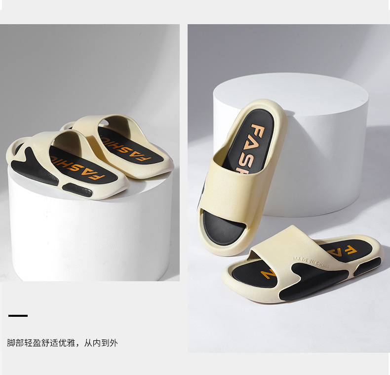 Fashion Men Slippers Flat Sandals for Womens Indoor Shoes Outdoor EVA PVC Slides Shoes