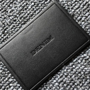 थोक उच्च गुणवत्ता वाले कस्टम एम्बोस्ड लोगो चमड़े के पैच कस्टम चमड़े के पैच कस्टम जींस पैच लेबल लोगो के साथ चमड़े का टैग लेबल - Product Image 3