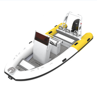 Bateau gonflable en PVC, livraison gratuite, nouveau design CE 5.6m, en solde, 560
