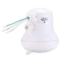Chauffe-eau électrique instantané sans réservoir 5400W 220V 110V avec support mural en PP et pomme de douche