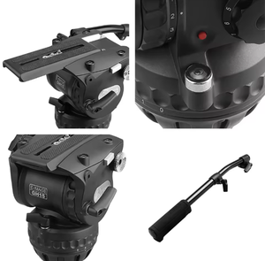 Trépied professionnel EG-15A2 pour caméras vidéo, trépied pour appareil photo reflex numérique - Product Image 3