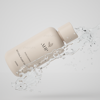 Flacons de luxe en plastique 100 ml pour shampoing et après-shampoing, flacons durables pour produits capillaires, flacon de gel douche de luxe