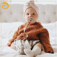 Chaîne de sucette en bois pour bébé avec attache à clip masticable et perles en silicone DIY