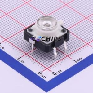 K6-1212A06 Tactile Switch Through hole Component (THT)-6P,12x12mm Switch 1.6N Through Hole 12mm 12mm - Product Image 1
