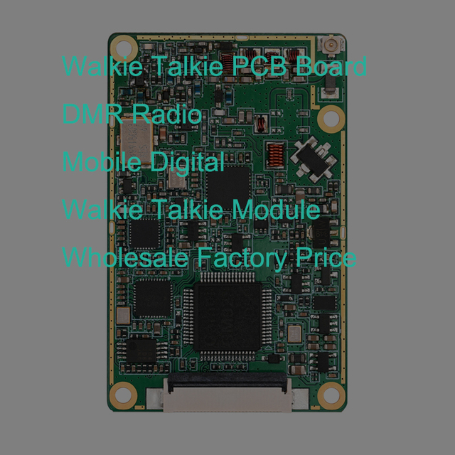 DMR Radio Mobile Digital Walkie Talkie Module Board Pcb Design DMR Radio Digital Walkie Talkie PCB Board