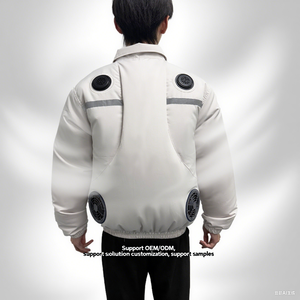 12V OEM Customizable Summer Cooling Jacket 12V Breathable Waterproof <strong>air</strong> Conditioning <strong>Suit</strong> for Work - Product Image 2