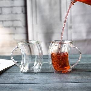 Taza de Café y Té de Doble Pared Creativa con Forma de Torre Inclinada de Pisa, Taza de Vidrio Aislada - Product Image 1