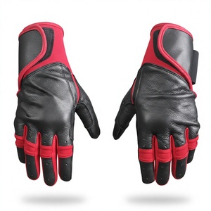 Customized Adult Size Baseball & Softball Batting Gloves Breathable Cowhide Cabretta Leather Batting Sports Gloves - Product Image 4