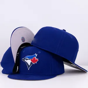 High Quality Wholesale Chain Stitch Logo Cotton All Over Custom Baseball Hats Colorful Sport Gorras New 59fifty Era Baseball Cap