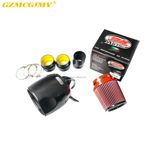 Colector de admisión de carbono seco real de más potencia para Jaguar F-type 2,0 T Racing Version Engine Air Filter <span class=keywords><strong>Intake</strong></span> - Product Image 1