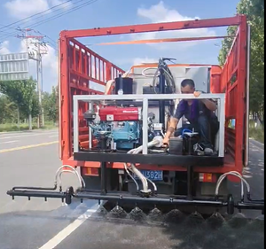 Cao thông minh tích hợp emulsified nhựa đường nhà phân phối (bằng tay/Tự động) bơm trung tâm cho pavers 50000/h Công suất 120kw - Product Image 5