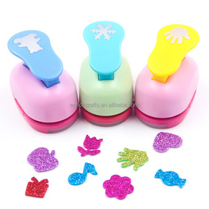 Máy Đục Lỗ Thủ Công Máy Đục Lỗ Giấy 1 Inch Máy Đục Lỗ Sổ Lưu Niệm Hình Tròn, Ngôi Sao, Hình Vuông, Trái Tim, Hoa, Hình Tròn Sóng - Product Image 3