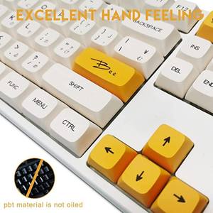 Teclas PBT con diseño de sublimación <span class=keywords><strong>para</strong></span> Gateron Kailh Cherry <span class=keywords><strong>MX</strong></span> Switch, 140 teclas, perfil ANSI XDA, japonés - Product Image 2