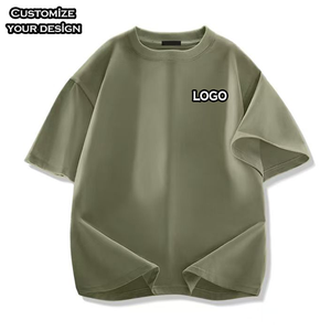 Tshirt Cotton Short Sleeve O-Neck T-Shirt Solid Color Simple Loose Casual <strong>Tops</strong> Hot Sale Blank <strong>Design</strong> Tshirt for Men - Product Image 2