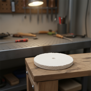 Disques de polissage Fervi en sisal et coton pour surfaces métalliques et boisées - Product Image 3