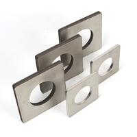 Custom Stainless Steel Square Washers Flat Metal Spacers