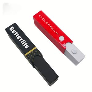 Custom Child Proof Carts Packaging Boxes Child Resistant Box Packaging With <b>Eva</b> Foam Holder and Press Button - Product Image 2