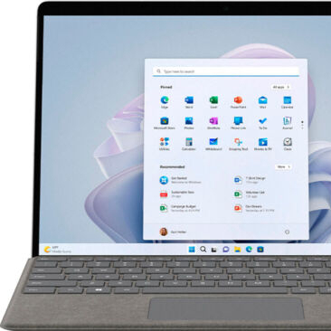 Mi Crosoft Surface Pro 9, in Tel Evo 12th Gen Core I5, 8GB RAM, 256GB SSD