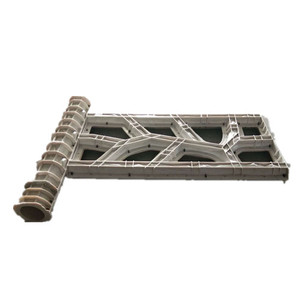 Molde de valla de terraplén de ratán de alta precisión para paisajismo y decoración con material plástico - Product Image 2