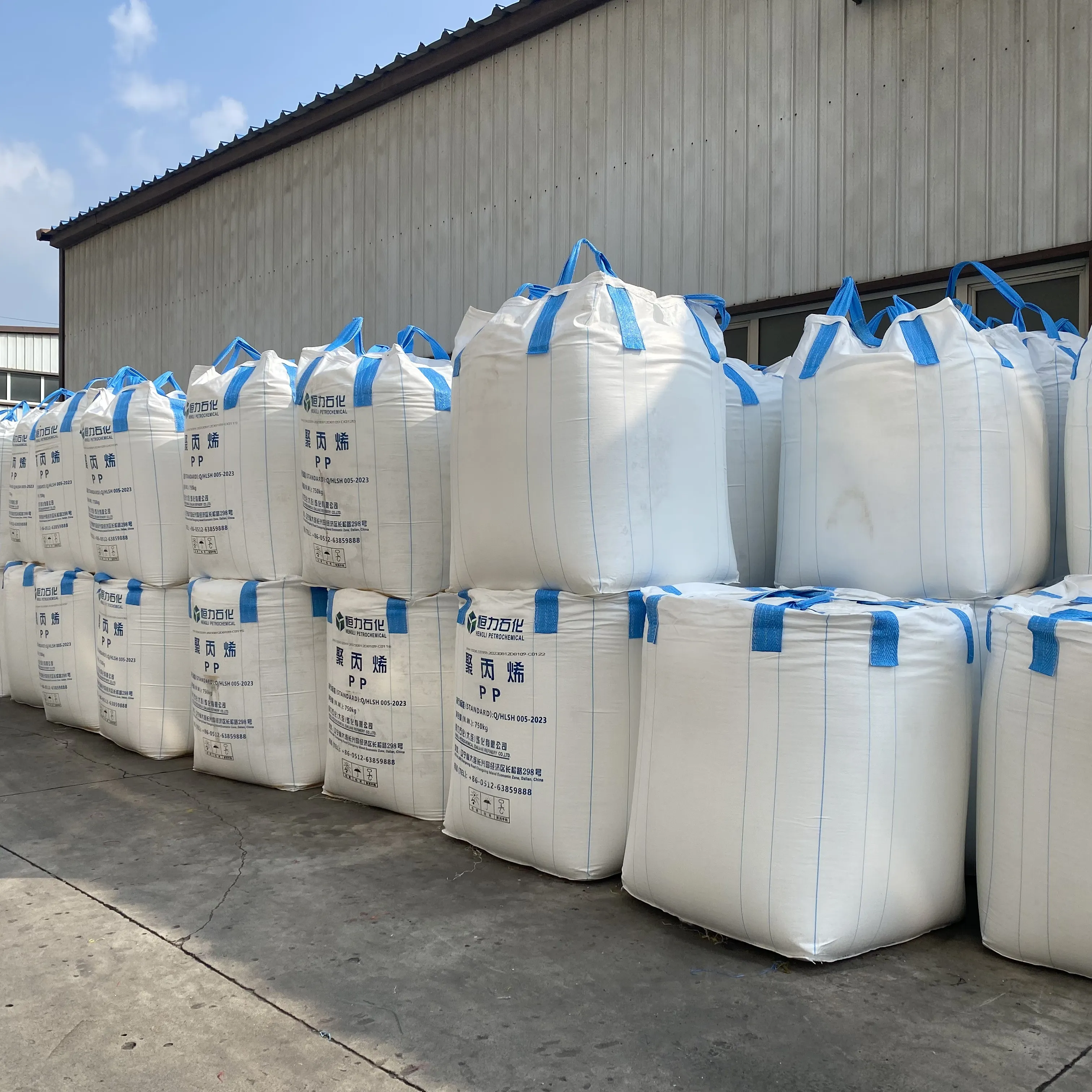 2 Ton 1ton PP Super saco 1,5 toneladas FIBC bolsas jumbo bolsas grandes a granel 1000kg 1500kg para fertilizante de cemento de azúcar de frewood