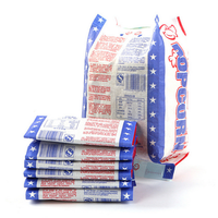 Pochette à impression personnalisée, sac en papier pour collation, micro-ondes, Popcorn avec film réfléchissant pour four à micro-ondes