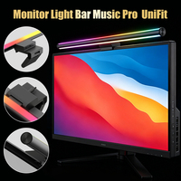 Barre lumineuse LED RGB pour écran, synchronisation musicale moderne, lampe suspendue pour écran, alimentation USB, télécommande sans fil, intensité réglable, CRI élevé Ra>95, PC