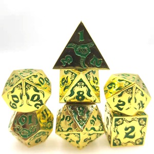 Juego de Dados Metálicos Poliédricos DND en Oferta, con Esquinas Redondeadas, Multifacéticos, <span class=keywords><strong>Serie</strong></span> Geométrica Galaxy, Ecológicos, 7 Piezas, para <span class=keywords><strong>Dungeons</strong></span> & <span class=keywords><strong>Dragons</strong></span> - Product Image 5