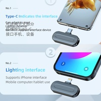 Microphones Lavalier sans Fil Stéréo Dynamiques Portables MP39 pour Enregistrement Audio et Vidéo TikTok