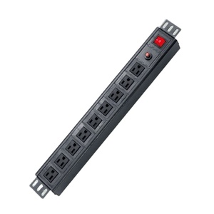 Prezzo di fabbrica universale presa di corrente Standard PDU Controller 10A spina elettrica con 6 o 8 prese a corrente alternata PDU - Product Image 6