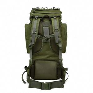 Free Sample Custom <b>Large</b> Capacity Camping <b>Back</b> <b>Pack</b> Tactical Square Hiking Travel Bags Polyester - Product Image 2
