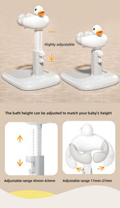 Support de Bain Pliable et Réglable pour Bébé et Tout-Petit - Antidérapant, Portable, pour le Lavage des Fesses, Libère les Mains de la Mère - Product Image 3